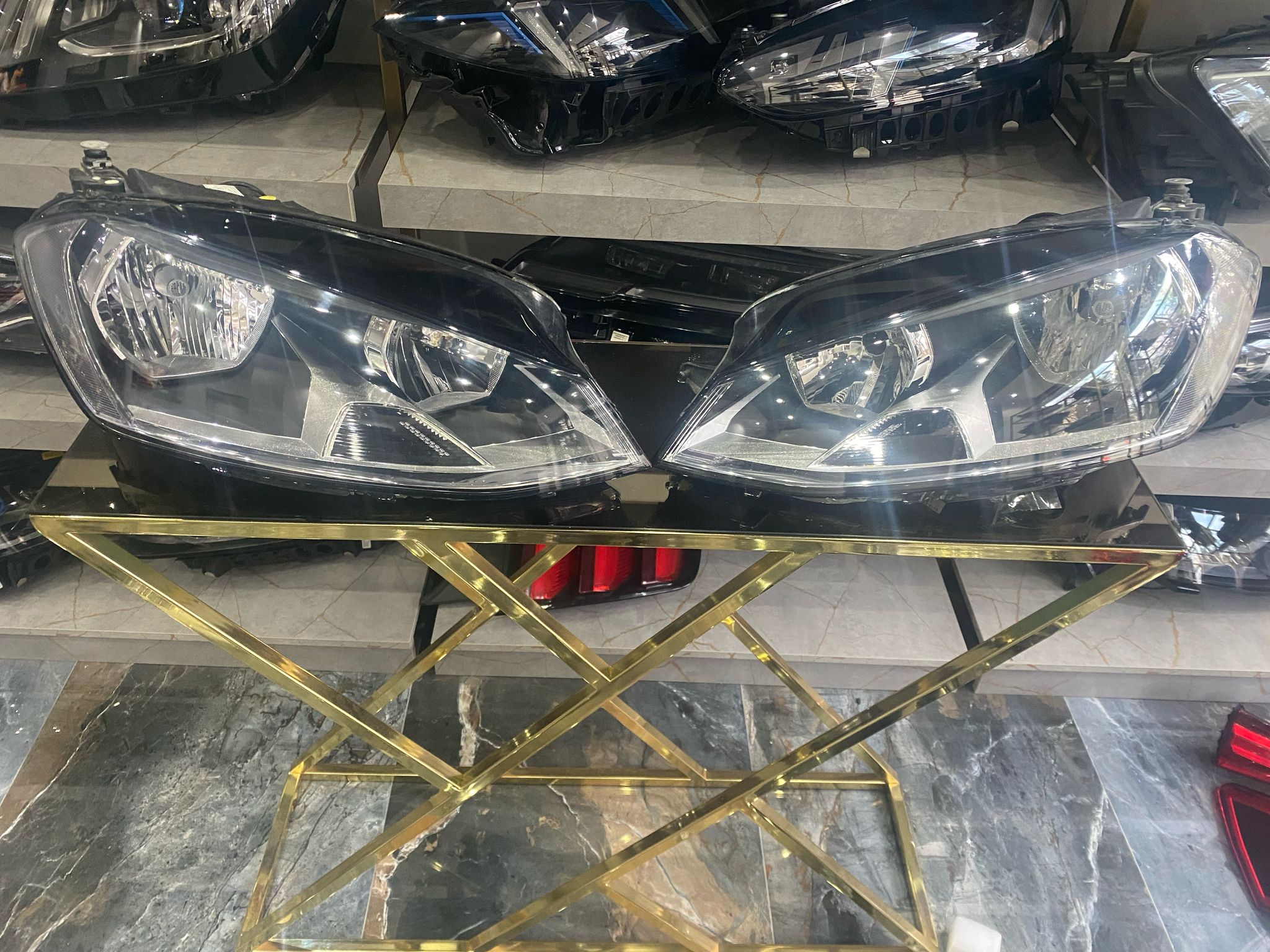 VOLKSWAGEN GOLF 7 2013 ORİJİNAL ÖN FAR TAKIMI SAĞ SOL