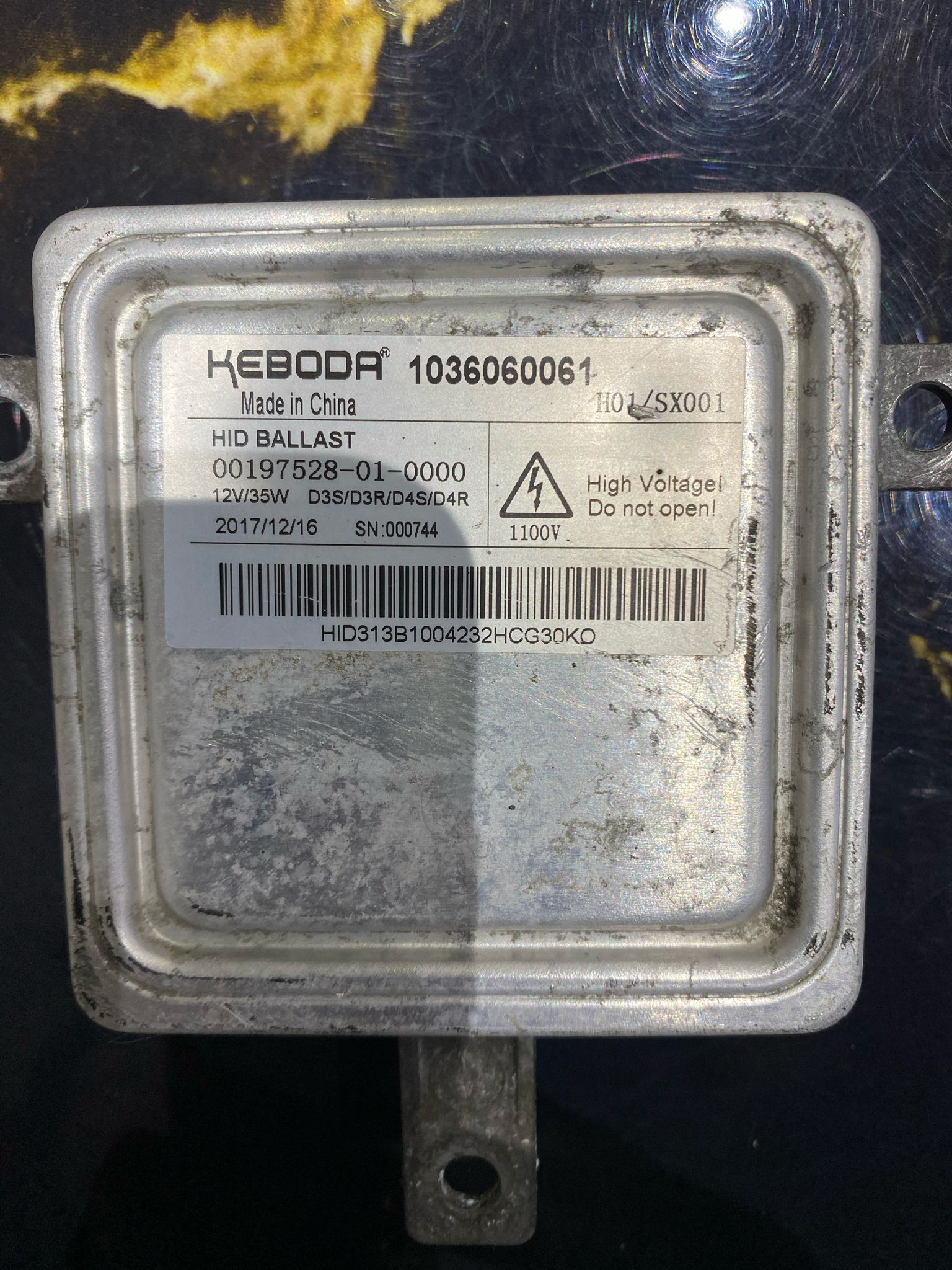 JAGUAR – RANGE ROVER EVOQUE 2016–2020 XENON FAR BEYNİ 1036060061