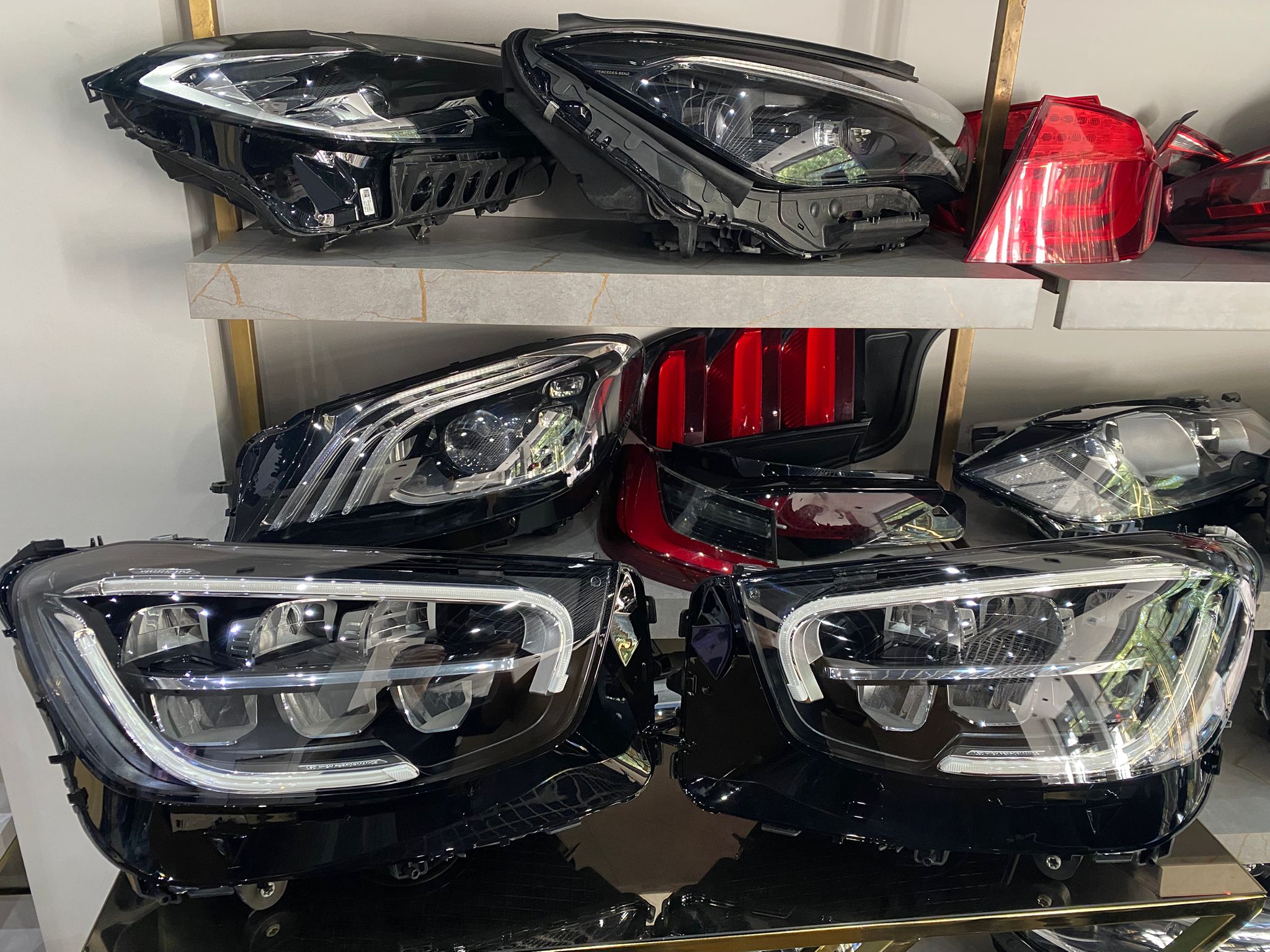 MERCEDES-BENZ W253 GLC 2020–2023 FULL LED ORİJİNAL SIFIR SAĞ–SOL FAR