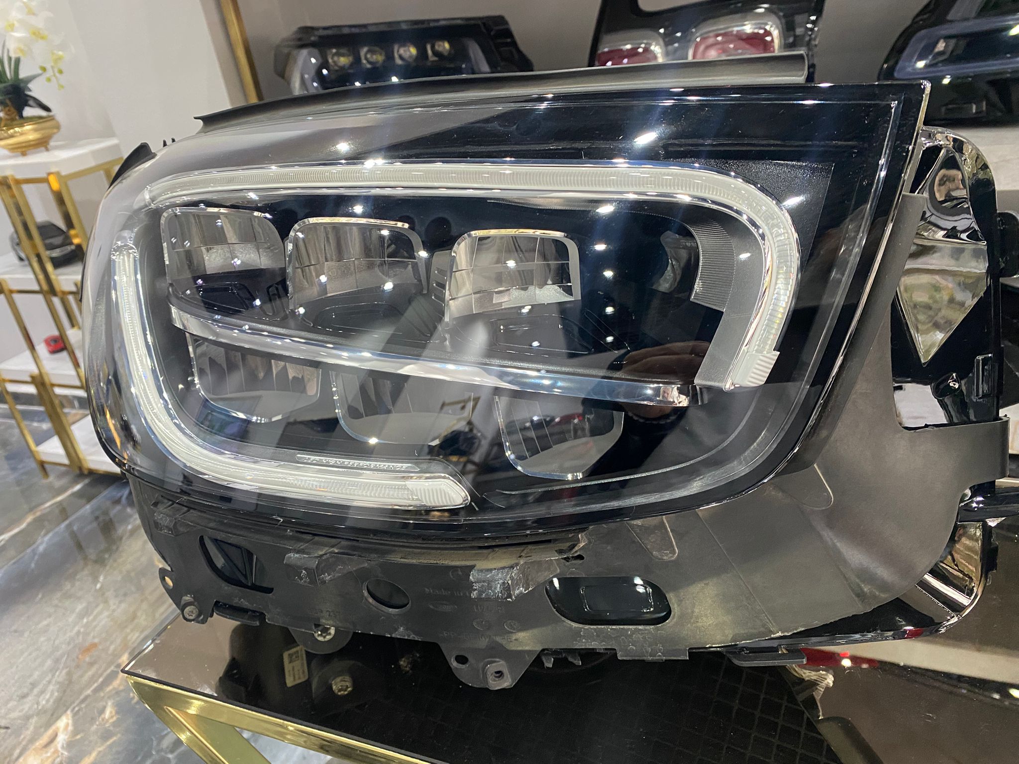 MERCEDES-BENZ GLC W253 MAKYAJLI KASA ORİJİNAL FULL LED SAĞ–SOL FAR