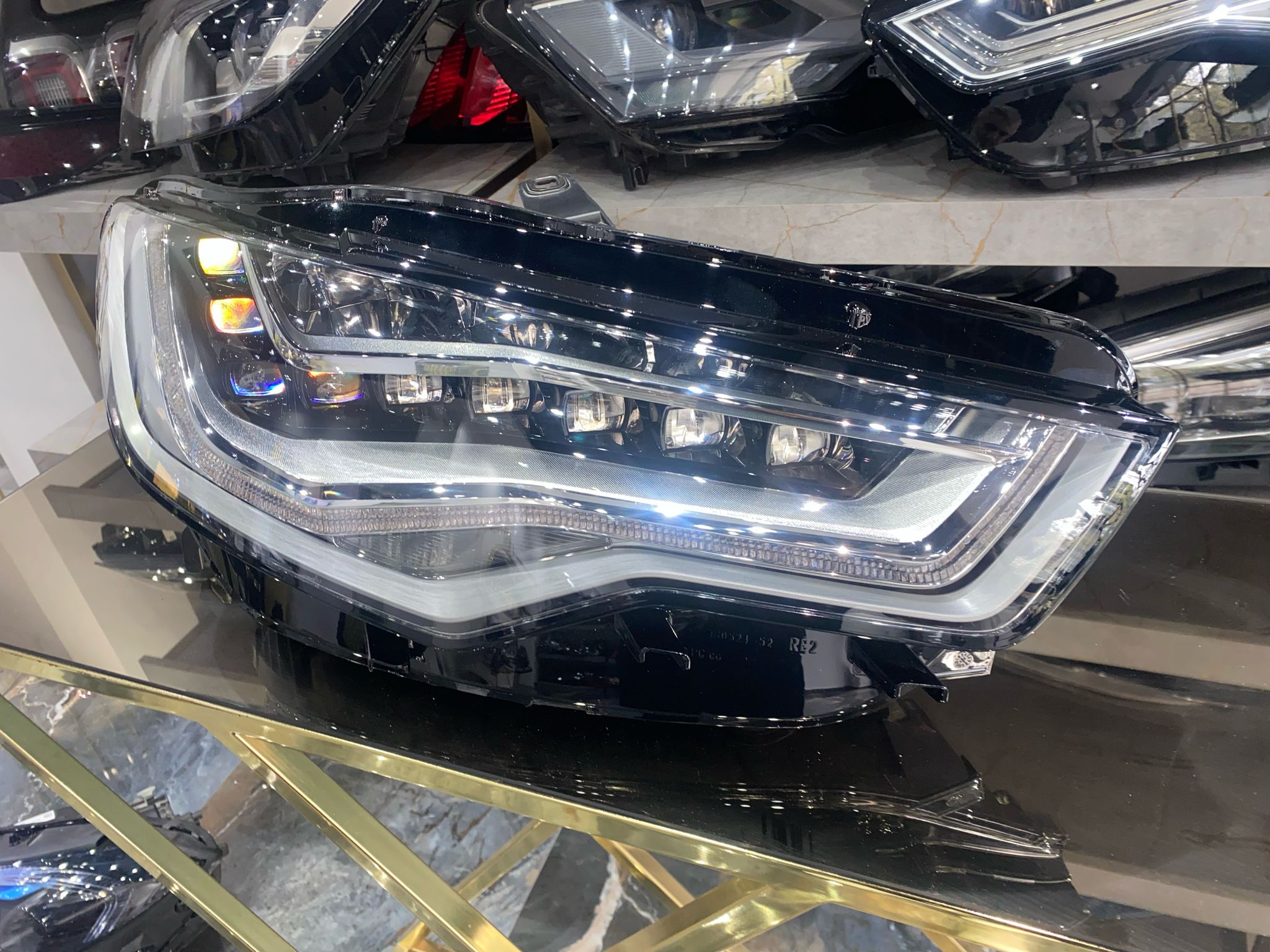 AUDI A6 S6 BONCUK LED MATRIX SAĞ FAR DOLU ORİJİNAL