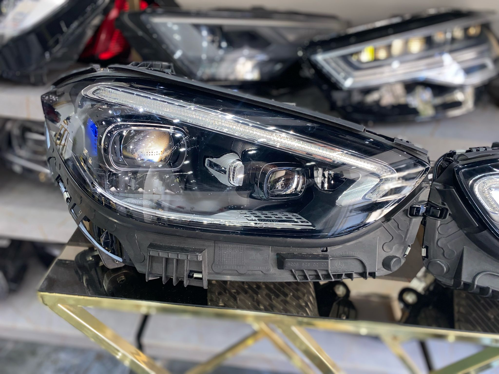 MERCEDES-BENZ W206 MULTIBEAM LED ORİJİNAL SIFIR SAĞ–SOL FAR (2020–2023)